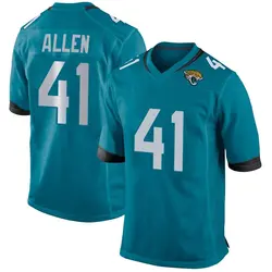 Men's Gold Legend Josh Allen Jacksonville Color Rush Bold Jersey